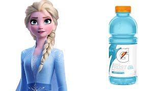 Frozen Movie Characters and their Favorite Drinks, Foods, & More! | Elsa, Kristoff, Anna, Olaf