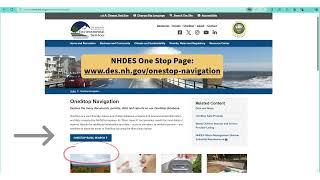 How to Find Your Public Bathing Facility File ID Using NHDES OneStop