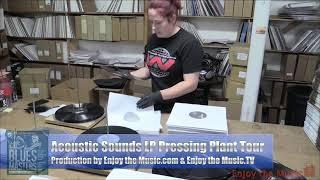 How A Vinyl Record Is Made: Quality Record Pressings / Acoustic Sounds / Vinyl LP Pressing Plant