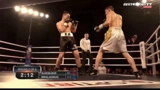 Valera Mikalauskas vs Evgeny Alekseev LNK Boxing Night (2)