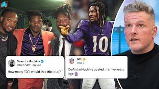 DeAndre Hopkins Predicted He Would Join The Ravens 5 Years Before It Happened?! | Pat McAfee Show