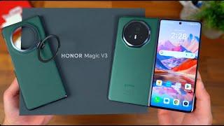 Honor Magic V3 Unboxing: Thinnest Foldable Yet!