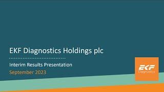 EKF DIAGNOSTICS HOLDINGS PLC - Interim results