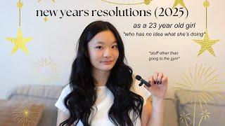 new year, new me? │ my 5 new years resolutions (2025)