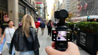 DJI Osmo Pocket 3 First Impressions : Walking NYC 5th Avenue to Times Square