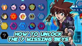 How to Unlock The Missing Beys In Beyblade PSP (Kerbecs, Befall, and More!)