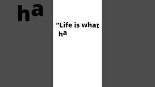 Allen Saunders - Life Quotes #shorts