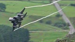 Great Sound!!  USAF & RAF Jets in the Mach Loop