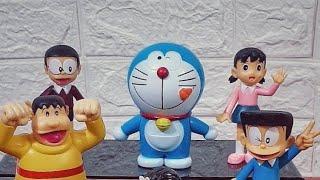 Doraemon & Friends Figurine Set Available | Free Hawai Dancing Doll | Siritoycollections