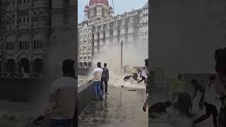 Mumbai Taj Hotel Heavy Rain #viral #shorts #viralvideo #shortsviral #treanding #mumbairains #flood