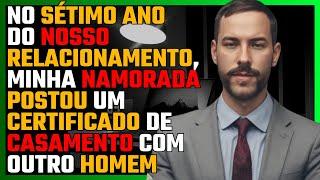 No 7° ANO do nosso RELACIONAMENTO, minha namorada postou um CERTIFICADO DE CASAMENTO com outro HOMEM