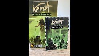 Kemet: The Book of the Dead expansion (Matagot)// Дополнение Кемет: Книга мёртвых (Matagot)