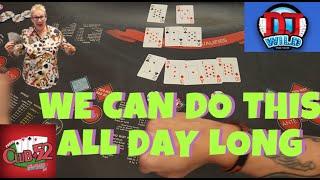 WINNING WHILE DOING THE BAD BEAT BOOGIE!!!  #youtube #viralvideo #casino