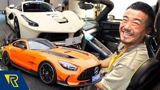 I Went to A $100 Million Hypercar Show AND I BREAK ONE OF THEM!?