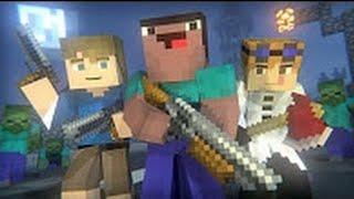 Зомби апакалипсис. Minecraft animation.