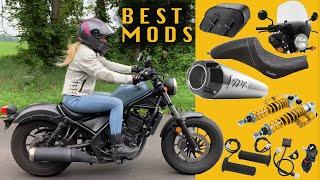 8 Best Honda Rebel Modifications| Upgrades For Comfort, Style, & Performance