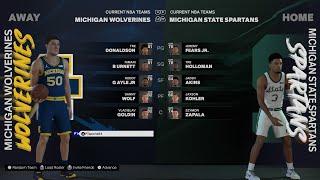 NCAA 2K25 - 36 Team Roster - Available NOW - Play Now + MyNBA Scenario for NBA 2K25