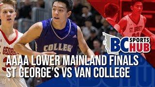 St George's vs Van College Lower Mainland 4A Final