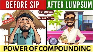 SIP vs LumpSum? COMPOUNDING मैं क्या ज्यादा बहतर है?