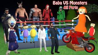 Baba VS Monsters (Full Episode) | Baba Boxing Fight | Gulli Bulli And Monster Boxing | MJOH Toons