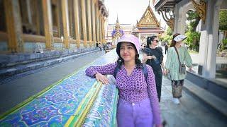  INDIAN COUPLE IN THAILAND  EP. 02 | Bangkok Temples  Anagha Mirgal #thailand #travel #couple