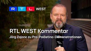 Debatte um Pro-Palästina-Demos: Kommentar von RTL WEST Chef Jörg Zajonc | RTL WEST, 06.11.2023