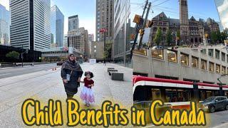 Child Benefits in Canada | Benefits in Canada | Pakistani single mom life vlogs in Canada