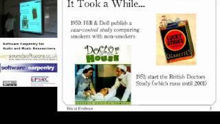 Bits of Evidence: Scurvy, smoking, and science in medicine