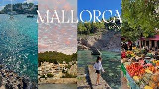 spain vlog | 4 days in mallorca, beach hopping, santanyí  market, best spots to visit