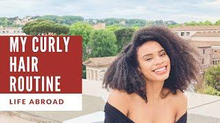 MY NATURAL HAIR ROUTINE IN ITALY   // NaturallyKenya
