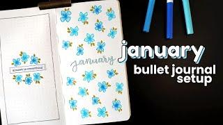 January 2025 Bullet Journal Setup | Plan With Me