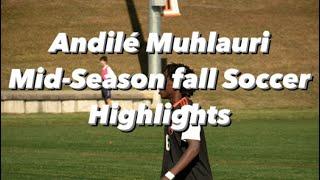 Andile Muhlauri Junior Year Fall Mid-Season Highlights — Kimball Union Academy