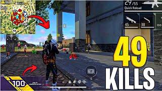 49 KILLS  IN 20 MINUTES   Solo VS Squad Rank OP Fastest Rush Gameplay  - Neel Gaming