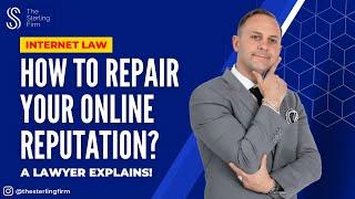 HOW CAN I REPAIR MY ONLINE REPUTATION? | Improve Online Reputation | Online Reputation Management