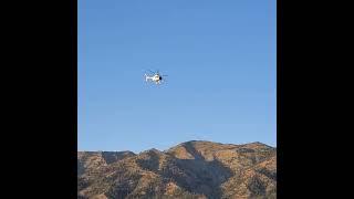 stuff that flies by the house #wyoming: #McDonnell #Douglas #MD500 #helicopter  #mountains #sunset