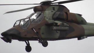 French Army Eurocopter EC-665 Tigre/Tiger HAP Attack Helicopter Demonstration