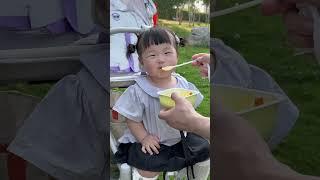 又是羡慕团团的一天#人类幼崽成长记 #也太可爱了吧 #骗你生女儿