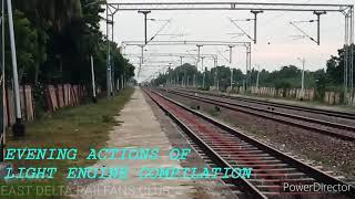 LIGHT ENGINE COMPILATION & EVENING ACTION ON TIRUVARUR JN-TANJAVUR JN SECTION | TODAY 16/08/2020