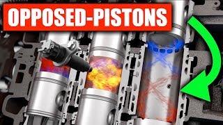 Opposed Piston Diesel Engines Are Crazy Efficient