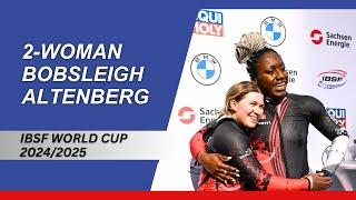 IBSF World Cup 1 Altenberg - 2-Women Bobsleigh - Heat 1