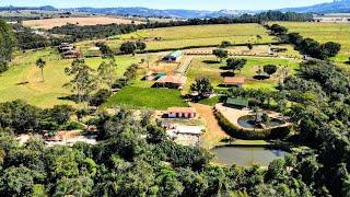 R$8.500.000,00-HARAS C/ LINDA CACHOEIRA- LAGO- CASA SEDE- CASA DE HÓSPEDES MINA D'ÁGUA- MARAVILHOSA!