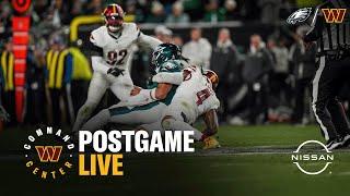 Postgame LIVE: Washington Suffers Road Setback on Thursday Night Football to Eagles