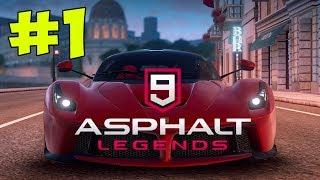 Asphalt 9 Legends - Gameplay Walkthrough  part 1 - Career Chapter 1(ios,android)