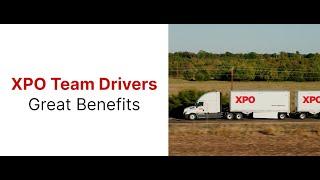 Team Drivers: Great benefits