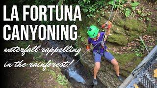 La Fortuna Canyoning (Pure Trek) - AMAZING adventure in the rainforest!