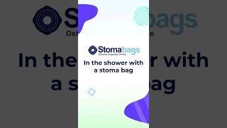 In the shower with a stoma bag #ostomybag #ostomytips #ostomyawareness