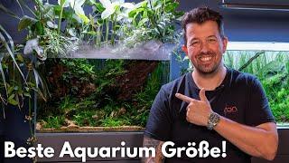 Perfekte Aquarium Größe für Aquascaping Anfänger!