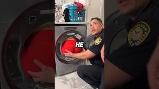 Policeman Helps Woman Stuck in a Washing Machine! What Happen Next 
