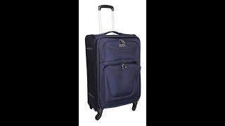 Travel Club Luggage Bag(Purple) -Unpacking