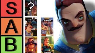 Ranking Every Hello Neighbor Alpha